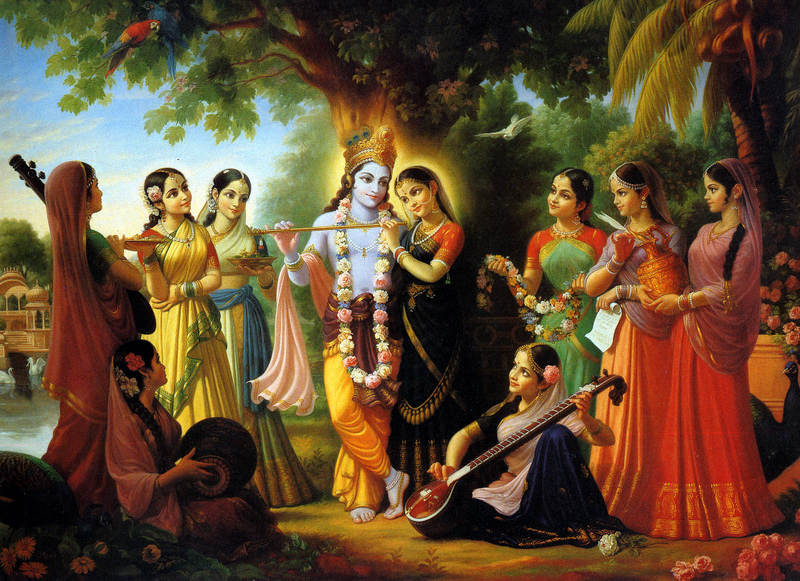 Krishna-Radha-Gopi-Bhakti