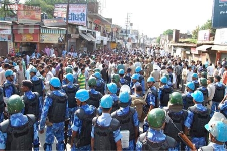 Muzaffarnagar riots army march