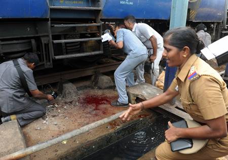 Chennai train blast