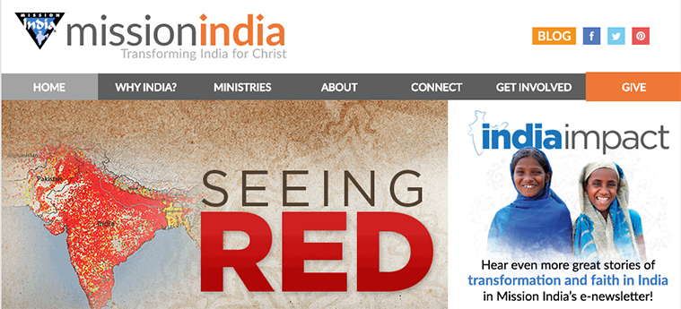 Mission India Website