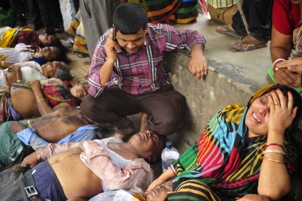 Bangaldesh stampede