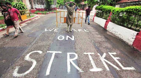 FTII on strike
