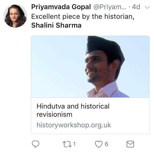 Ineptitude of the Post-Colonials A response to Dr. Shalini Sharma 1