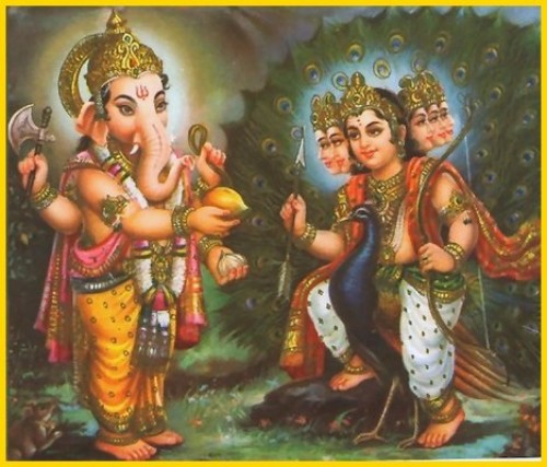 Who Really got the Divine Mango Ganesha or Kartikeya 2