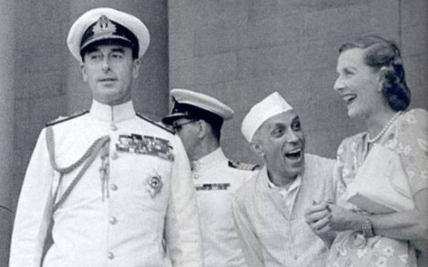 British Role in Partition Nehru Edwina Churchill