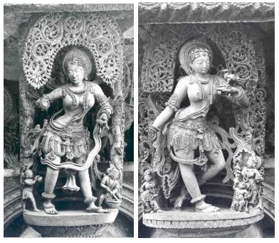 Erotic Sentiment in Indian Temple Sculptures 04