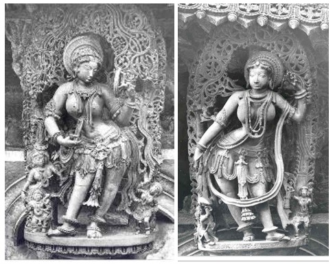 Erotic Sentiment in Indian Temple Sculptures 05